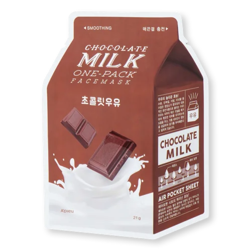 Маска для обличчя Тканинна Chocolate Milk A'pieu, 21 г