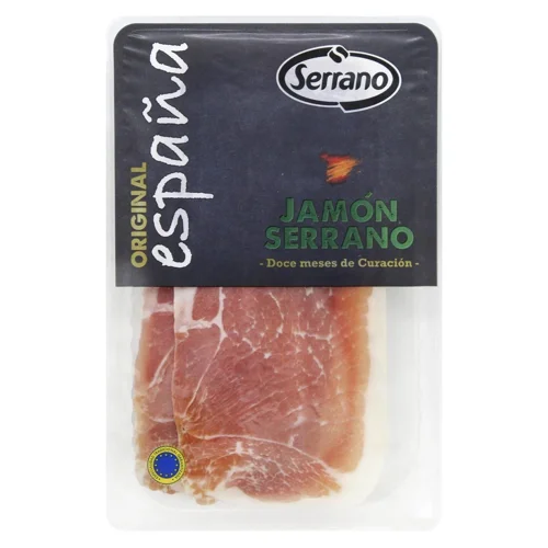 Хамон Serrano нарізаний 12 міс 200г
