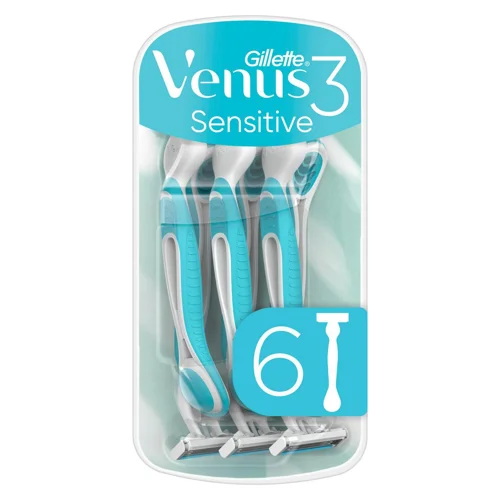 Бритви одноразові Gillette Venus 3 Sensitive 6шт