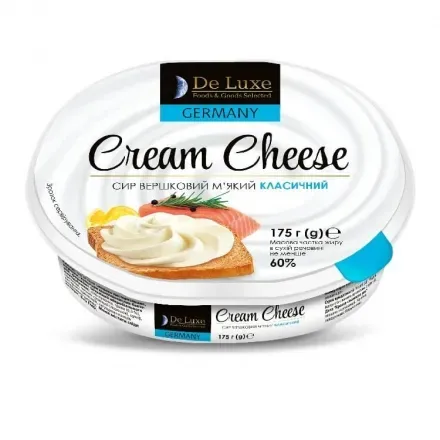 Сир м’який De Luxe Foods & Goods Selected 60,0 %, 175г