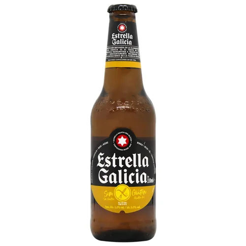 Пиво Estrella Galicia Cerveza Especial світле 5,5% 0,33л