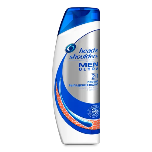 Шампунь 2в1 Проти Випадіння Волосся для Чоловіків Head&Shoulders, пл 400мл