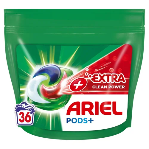 Капсули для прання Ariel All-in-1 + Сила екстраочищення 36шт