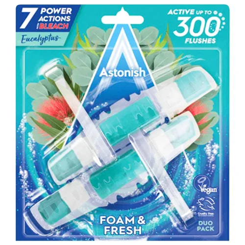 Блок для унітазу Astonish евкаліпт 2шт