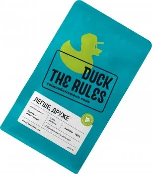 Кава молотий Duck The Rules Легче, друг Свежеобжаренный 200г