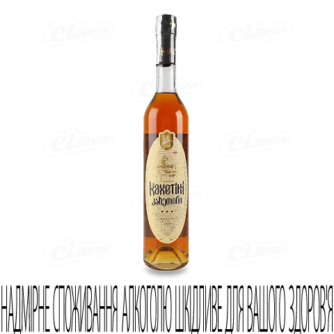 Напій алкогольний Кахетіні 3 зірки, 0,5л