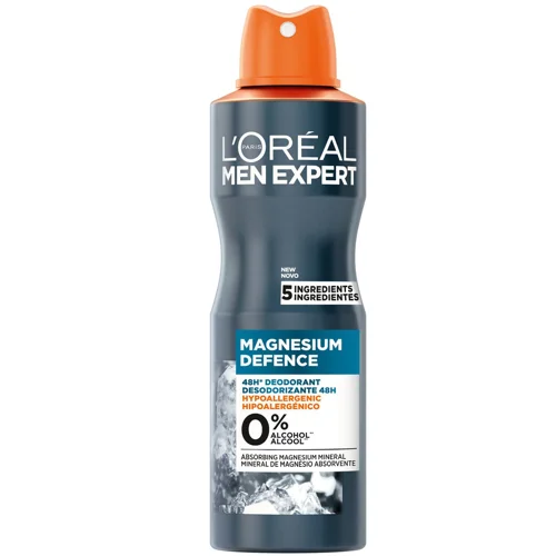 Антиперспірант аерозольний L'Oreal Paris Men Expert Захист магнію 150мл