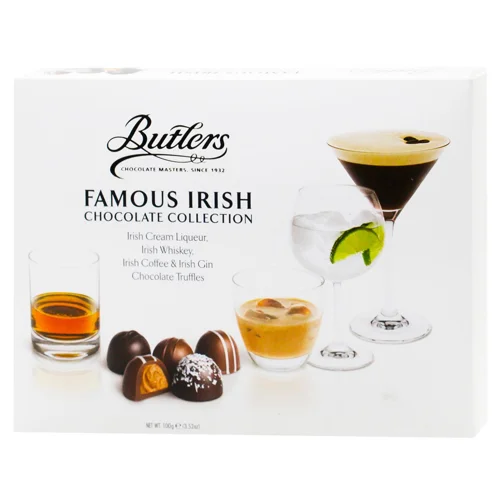 Цукерки Butlers Irish Chocolate Collection Трюфелі шоколадні 100г