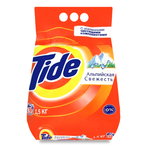 Пральний Порошок Automat Alpine Fresh Tide, м/у, 1.5 кг
