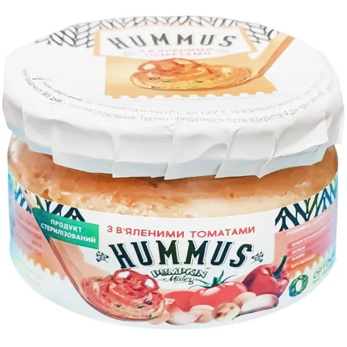 Хумус Mister Pumpkin з в'яленими томатами 200г