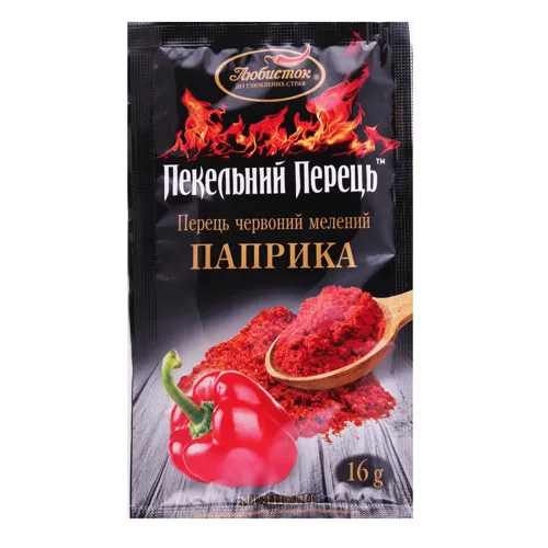 Паприка солодка мелена Любисток м/у 16г