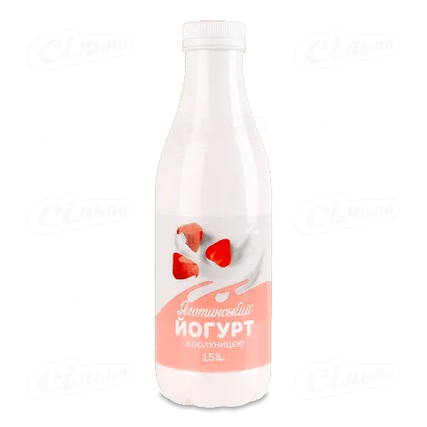 Йогурт Яготинський полуниця 1,5% пл, 750г