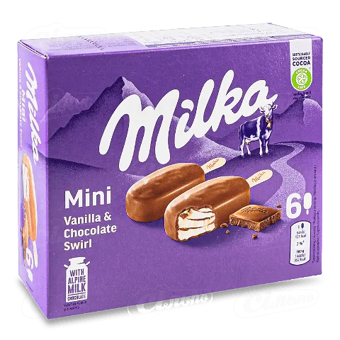 Морозиво Milka міні мультипак, 300мл