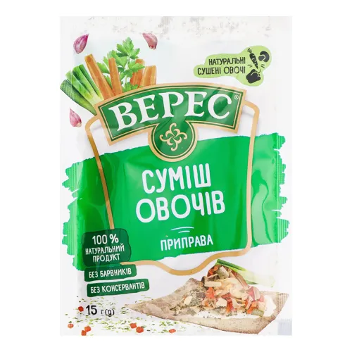 Приправа Суміш овочів Верес м/у 15г