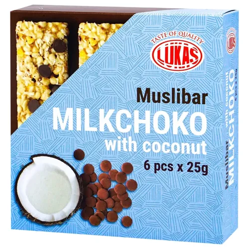 Цук Muslibar Milkchok Кокос 6*