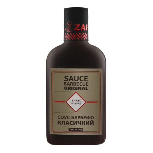 Соус гострий Барбекю Класичний Zapal 200мл
