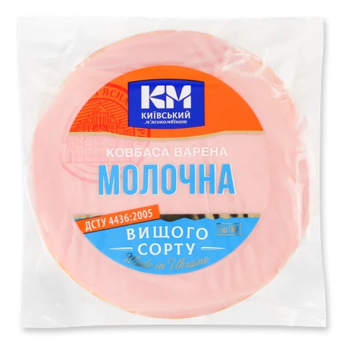 Ковбаса Варена Молочна Київський М'ясокомбінат, кг