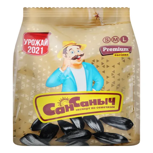 Насіння соняшника смажене Premium СанСанич м/у 110г