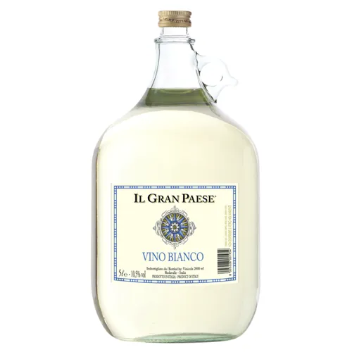 Вино IL Gran Paese біле напівсухе 5л