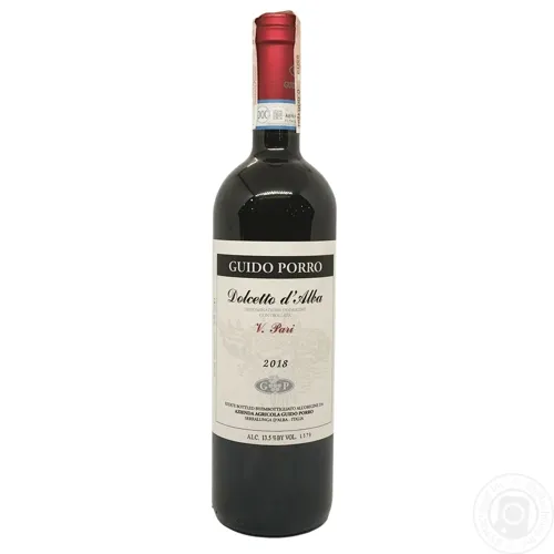 Вино Guido Porro Docetto d’Alba Vigna Pari червоне сухе 15% 0,75л
