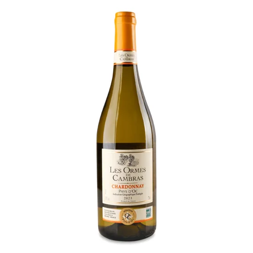 Вино Les Ormes de Cambras Chardonnay,0,75л