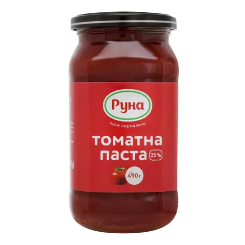 Паста томатна 25% Руна