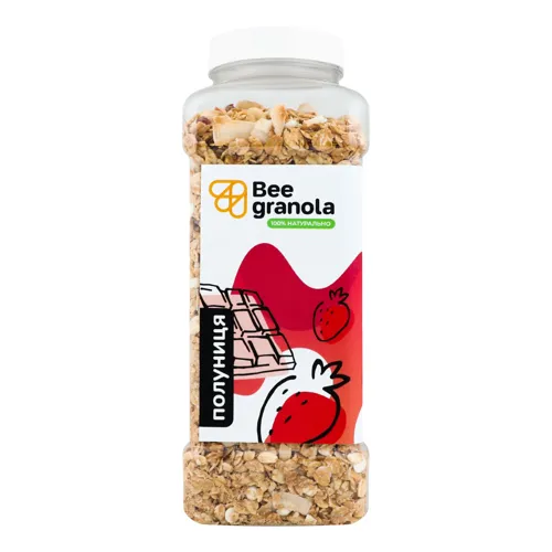 Гранола Полуниця Bee Granola п/б 500г
