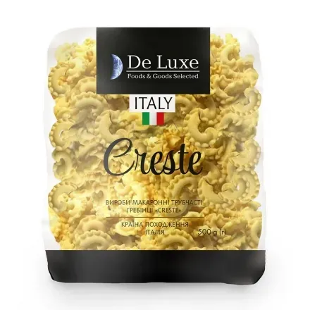 Макарони «De Luxe Foods&Goods Selected» Гребінці 0,5кг