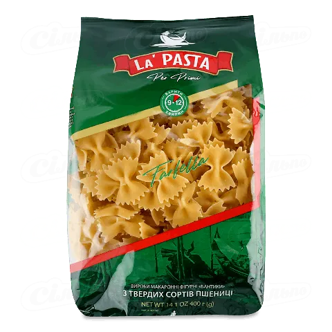 Макаронні вироби La Pasta Per Primi бантики 400г