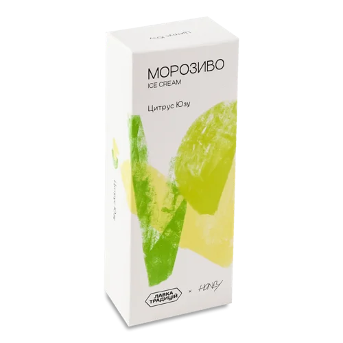 Морозиво Цитрус Юзу Honey Картонна Упаковка 75г