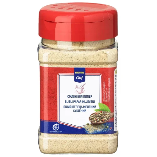 Перець білий Metro Chef сушений мелений 180г