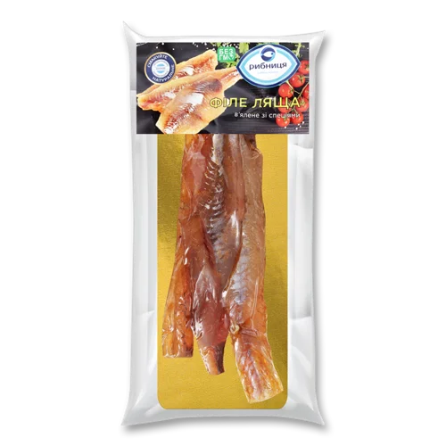 Філе Ляща В'яленого Зі Спеціями, Вищого Ґатунку, 50г