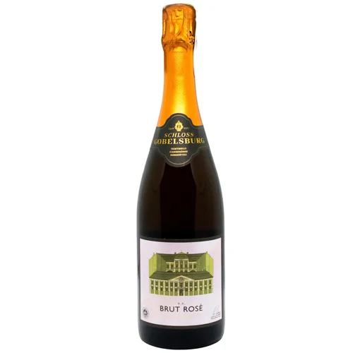 Вино ігристе Schloss Gobelsburg Brut Rose рожеве брют 11,5% 0,75л