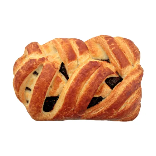 Борошняний виріб з листового дріжджового тіста Коса з маком і медом BFI 100г