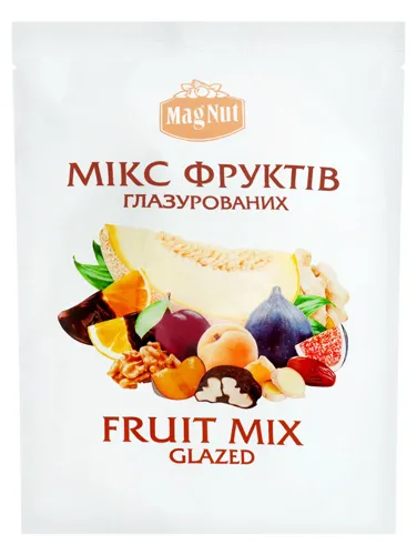 Цукерки Mag Nut Мікс фруктів глазурованих дой-пак 150г