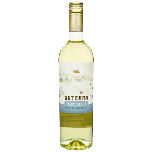 Вино Anterra Pinot Grigio Terre Siciliane IGT сухе біле 12% 0,75л