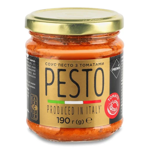 Соус Премія Песто з томатами 190г