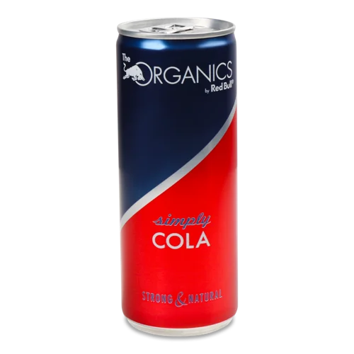 Напій Органікс Simply Cola Безалкогольний Газований, з/б, 0.33л