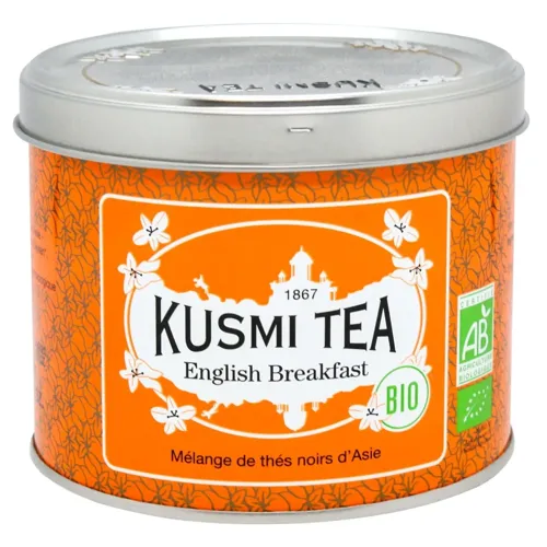 Чай Kusmi Tea Англійський Сніданок чорний органічний 100г