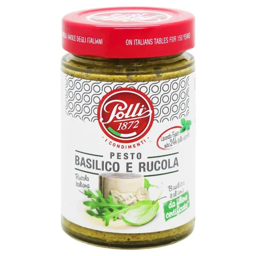Соус Polli Pesto basilico e rucola 190г