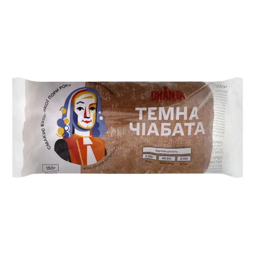 Чіабата Темна Chanta м/у 150г