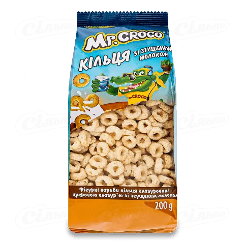 Кільця Mr.Croco зі згущеним молоком, 200г