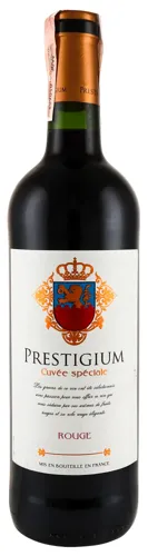 Вино 0.75л 11% червоне напівсухе Rouge Sec Prestigium пл