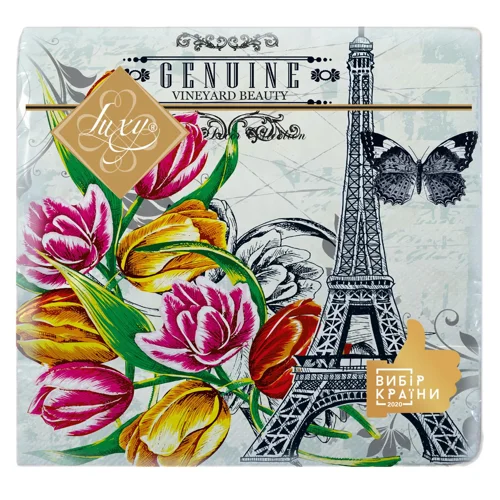 Серветки Luxy Ейфелева вежа 33x33см 3 шари 20шт