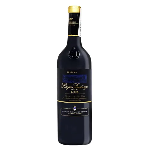 Вино Rioja Santiago Reserva Rioja червоне сухе 13,5% 0,75л