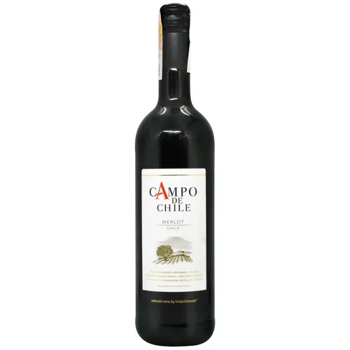Вино Campo de Chile Merlot червоне сухе 13% 0,75л