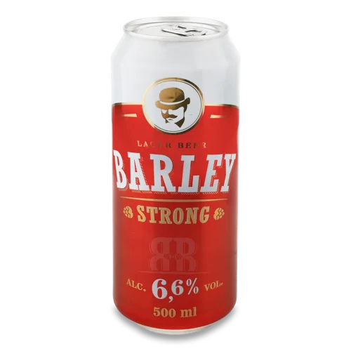 Пиво Світле Вищого Ґатунку Strong 6.6% Ж/Б 0.5 Л