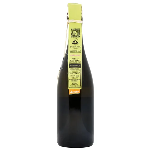 Вино ігристе Lunaria Malvasia брют натюр біле 12% 0,75л