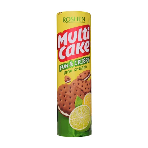 Печиво Multic&crispy Лайм Roshen 135г