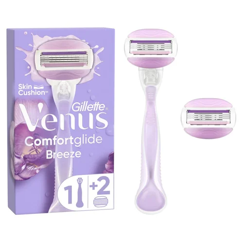 Станок Gillette Venus Comfort Glide з двома змінними картриджами